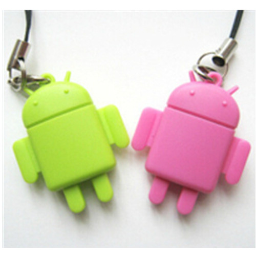 Mini robot shape computer card reader