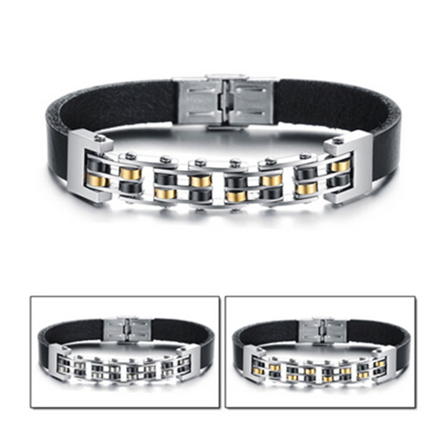 Stainless Steel Jewelry Charm Bracelet for Charms Men