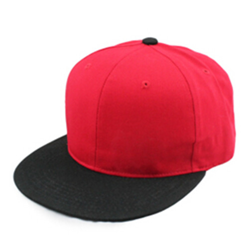 Promotional cheap brushed cotton flat bill baseball cap