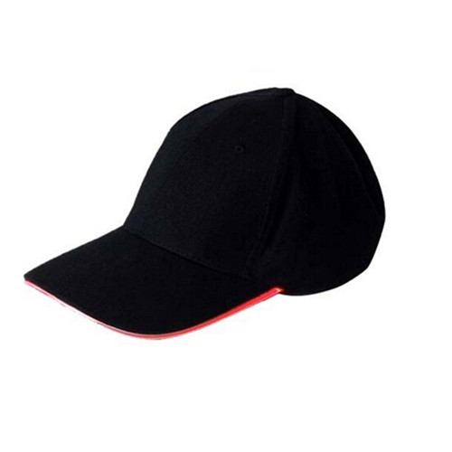 Promotional cheap EL light and led light baseball cap