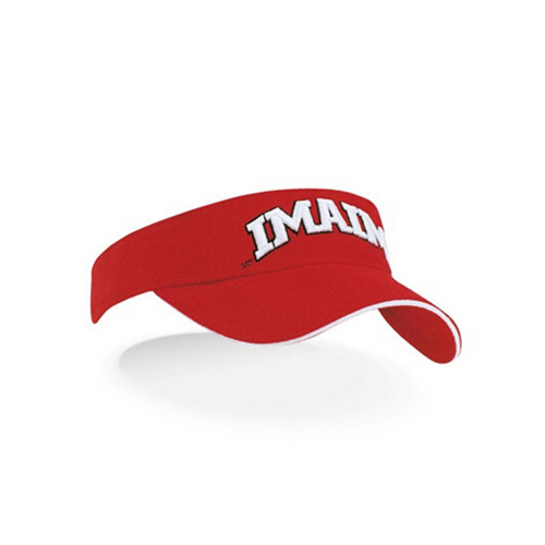 Brushed Cotton Twill Embroidery Sport Visor Hat