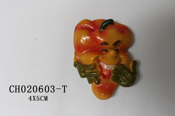 New design 3D resin material cartoon fridge magnet
