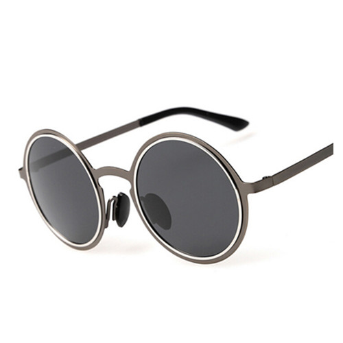 Fashional round AC lens polarized sunglass