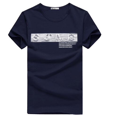 Wholesale fashional men round neck t shirt