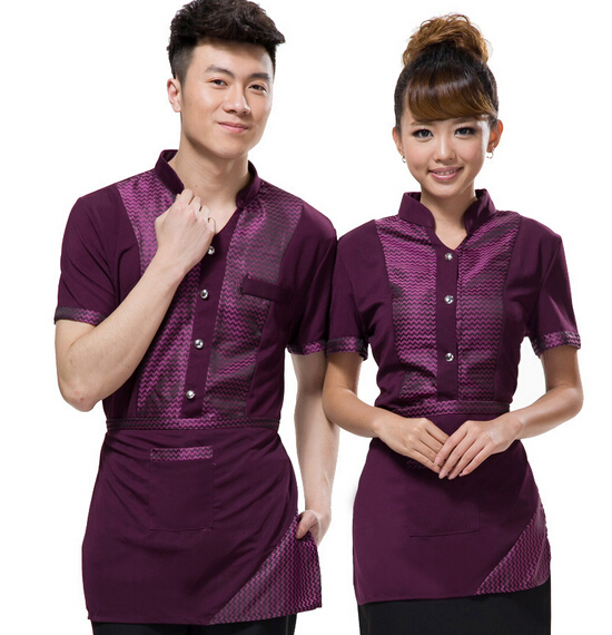 Wholesale hotel working cloth, hotel worker suit, working uniform