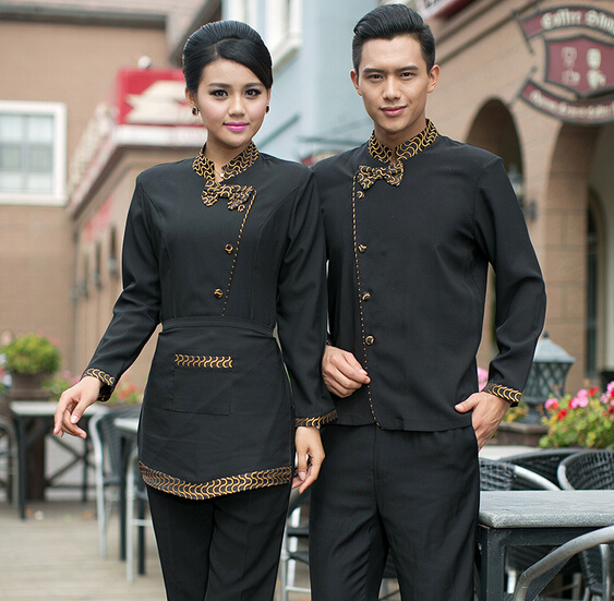 Wholesale hotel working suit, hotel working uniform