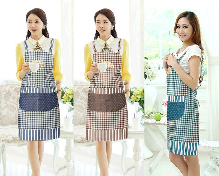 Hot sale waterproof princess cooking apron for lady