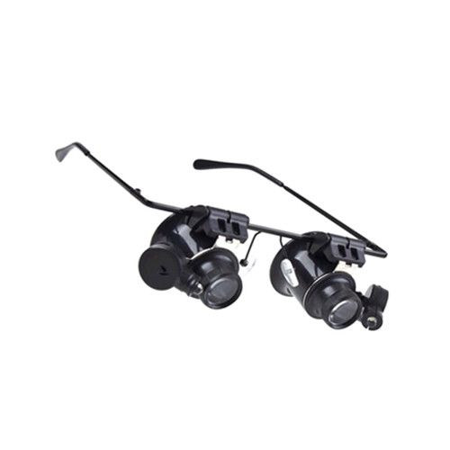 LED light head magnifying glass helmet magnifier