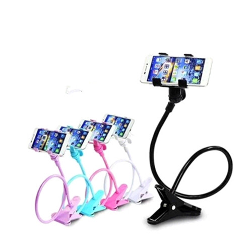 Flexible swivel long goosenneck phone stand phone holder for bed or desk
