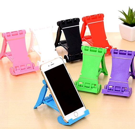 Promotional folding mobile phone holder
