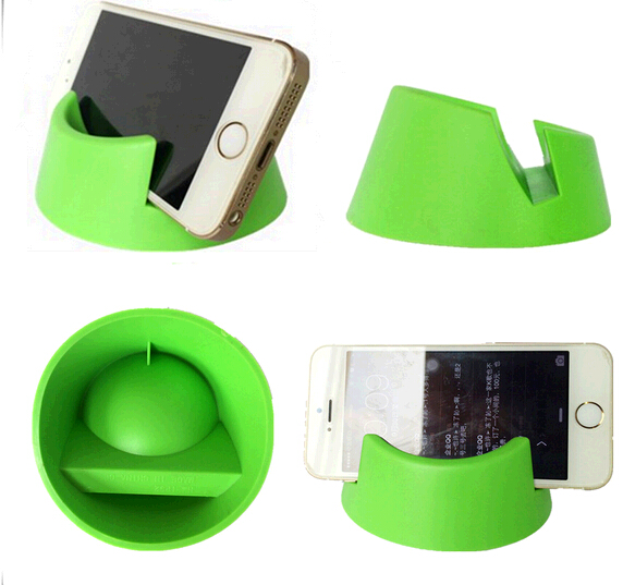 Promotional ashtray shape pvc material mobile phone holder