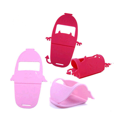 Customized logo pvc mobile phone holder