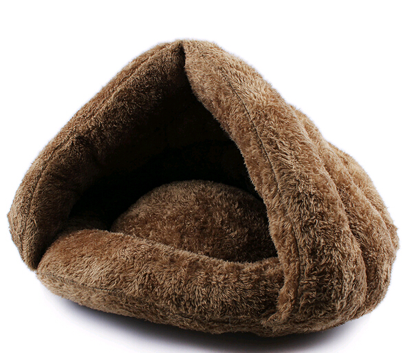 Wholesale triangle shape cat house and cat bed