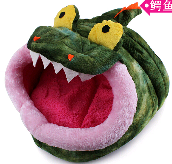 Crocodile shape pet house for dog or cat