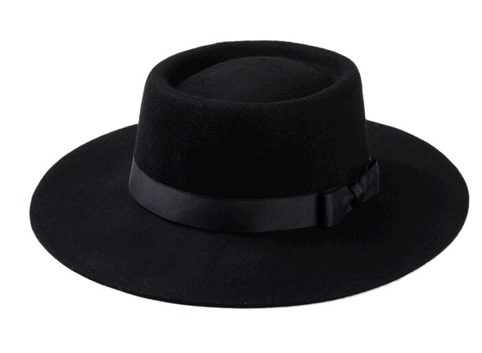 Wholesale unisex wool felt Wide Brim Floppy winter hats