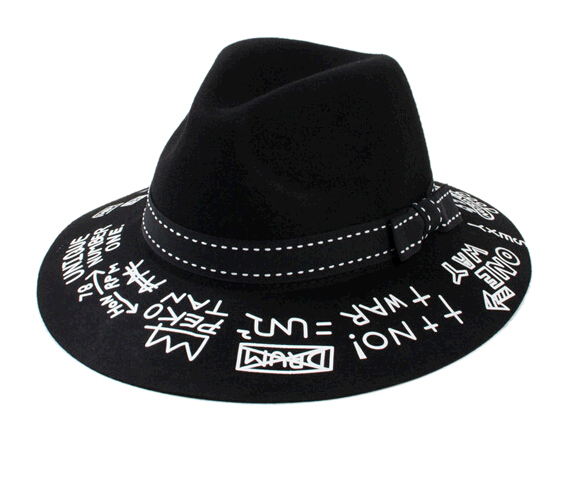 Wholesale man wool felt knight winter warm trilby hat and cap