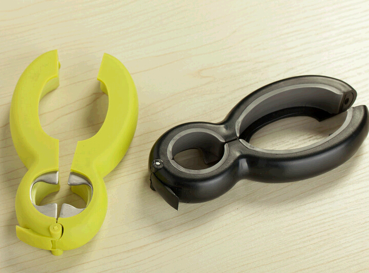 Promotional cheap 6 in 1 multi-function plastic can opener