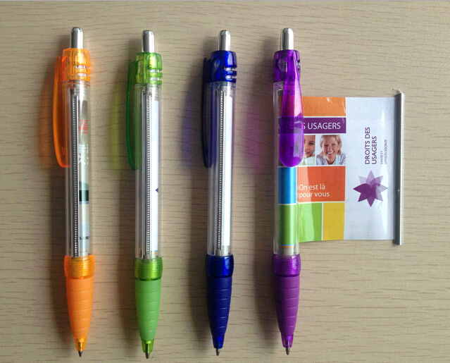 Wholesale promotional cheap advertising banner pen