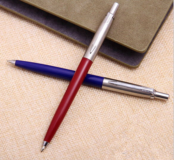 Promotional customized logo cheap metal pen with clip