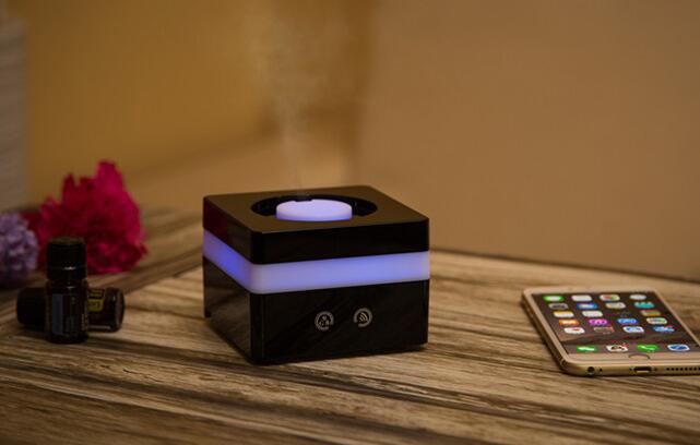 Wholesale 120ml square shape essencial oil ultrasonic aroma diffuser