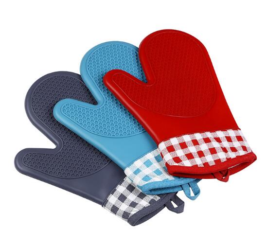 Wholesale Silicone Oven Gloves For Cooking Grilling BBQ
