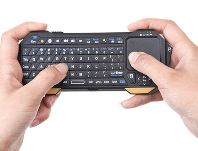 Wholeale portable mini touch bluetooth keyboard