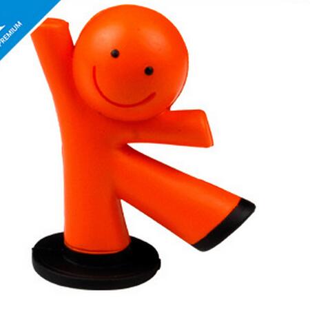 Wholesale smile OK shape pu softball stress ball