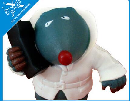 Wholesale big bear with phone shape pu foam stress ball