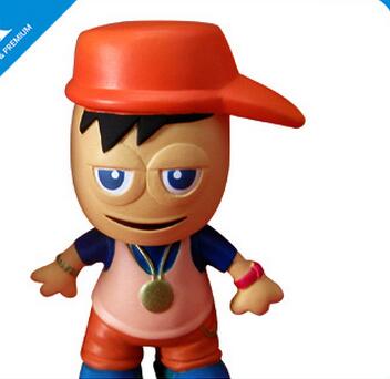 Promotional Wear cap boy shape pu stress ball