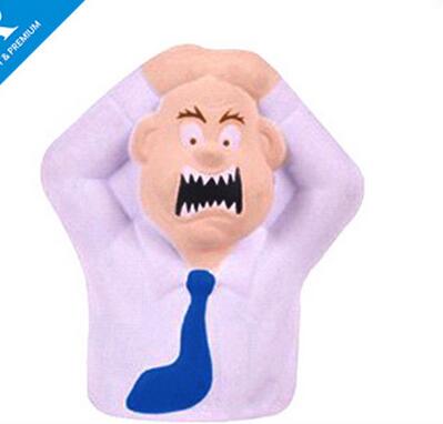 Wholesale crazy doctor shape pu stress ball