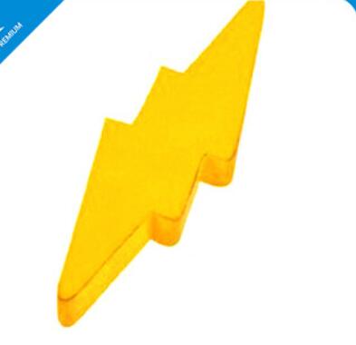 Wholesale Lightning shape pu stress ball