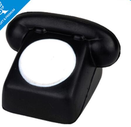 Wholesale telephone shape pu stress ball