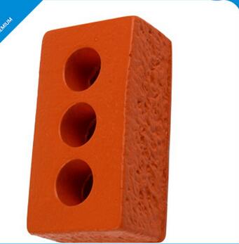 Wholesale brown color brick shape pu stress ball