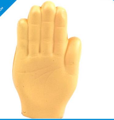 Wholesale palm shape pu stress ball