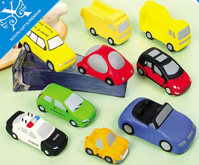 Wholesale car or truck shape transport pu stress ball