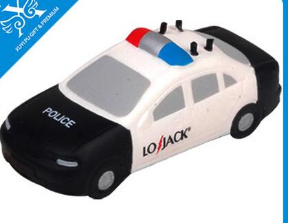 Wholesale police car shape pu stress ball