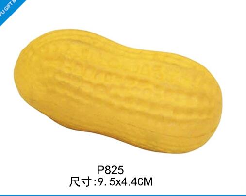 Wholesale peanut shape pu stress ball