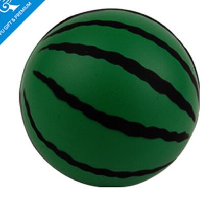 Wholesale watermelon shape pu stress ball
