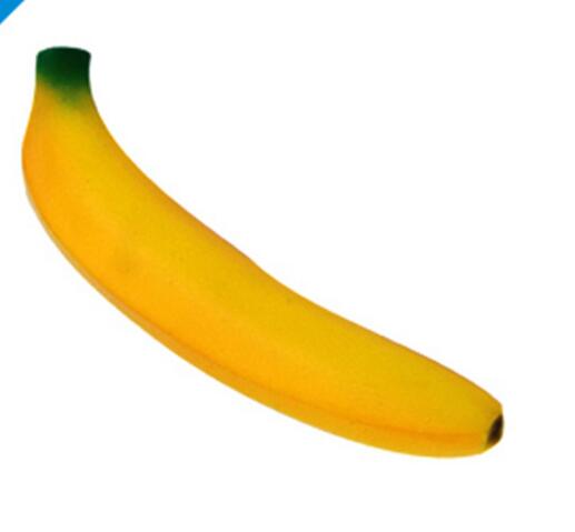 Wholesale banana shape pu stress ball