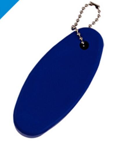Wholesale float shape pu antistress ball keychain