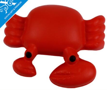 Wholesale crab shape pu stress ball