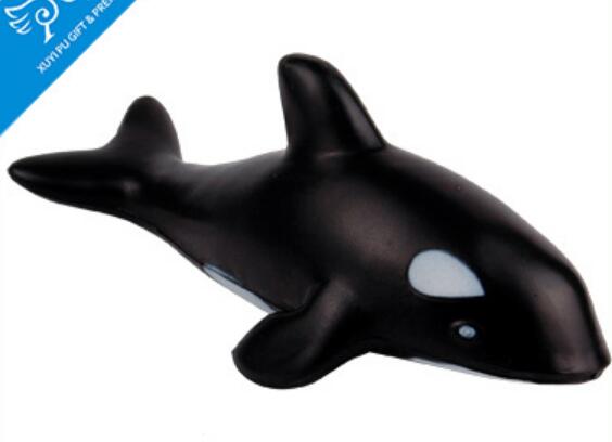 Wholesale whale or heyden shape pu stress ball