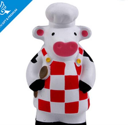 Wholesale stand bull cow or bull shape pu stress ball