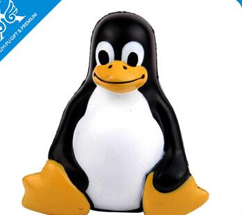 Wholesale penguin shape pu stress ball