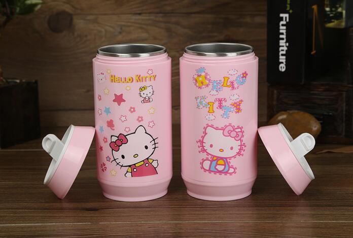 Wholesale can shape 250ml self stirring mug