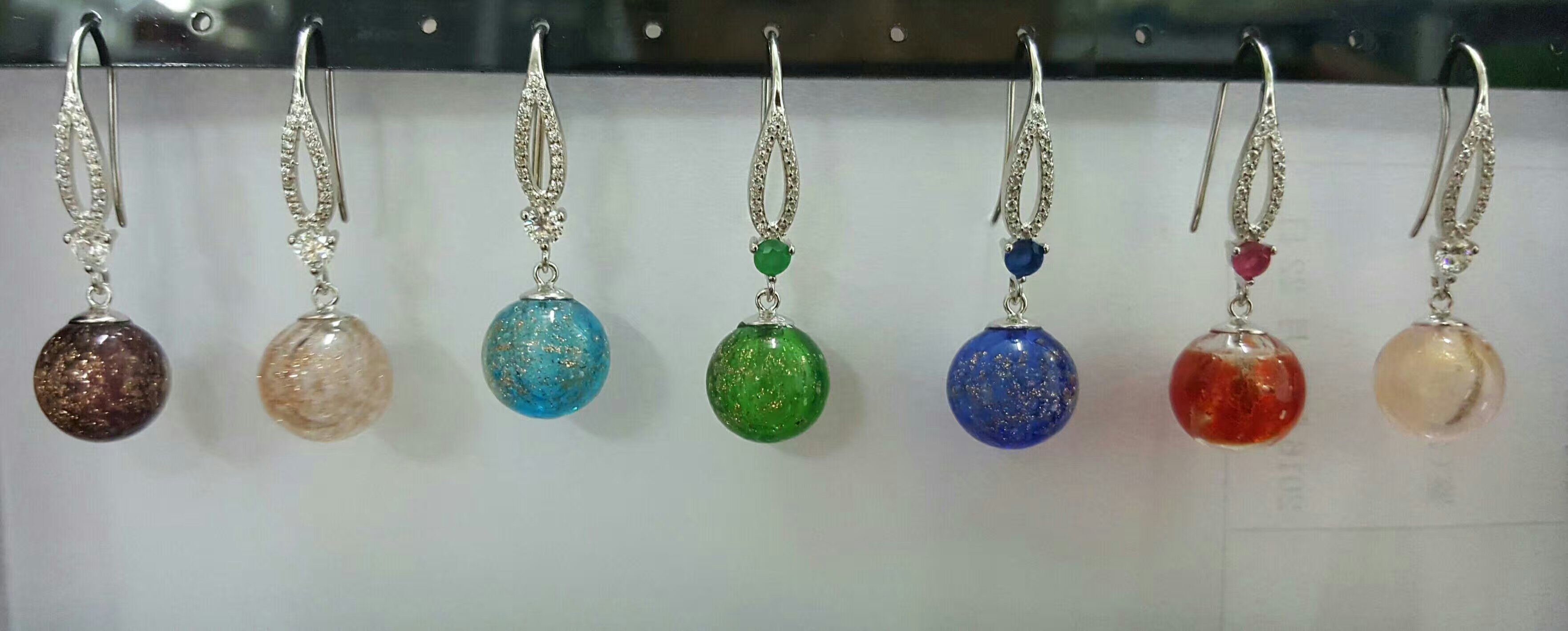 Wholesale essencial oil diffuser jewelry 925 silver earring