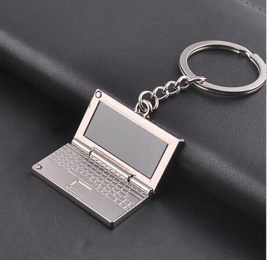 Wholesale computer shape metal keychain