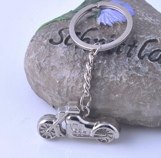 Wholesale good quality motorcycle shape metal keychain