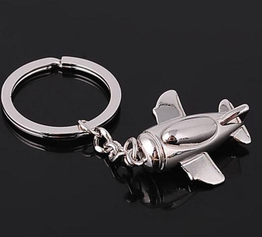 Good quality personalize airplane keychain