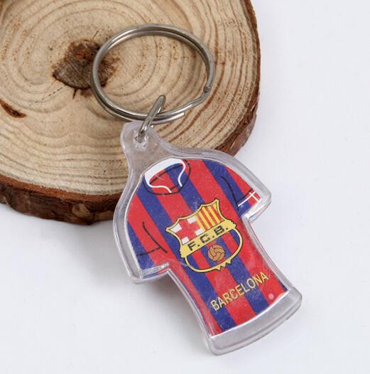 Promotional shirt shape acrylic keychain